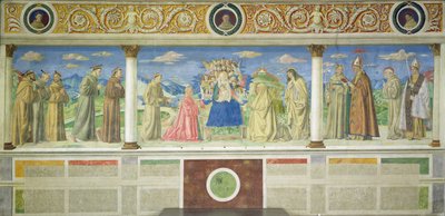 Virgin Surrounded by Donors and Saints, 1503 by Domenico Morone